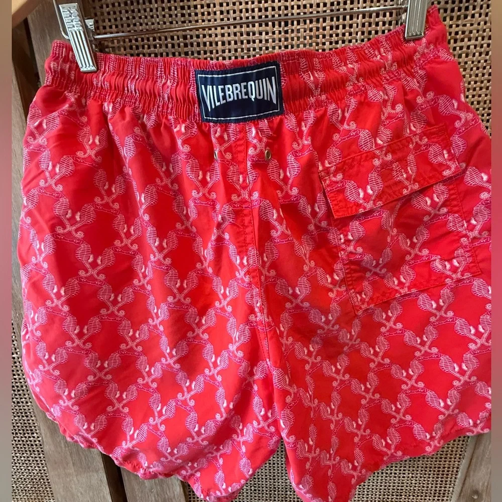 Vilebrequin red pink